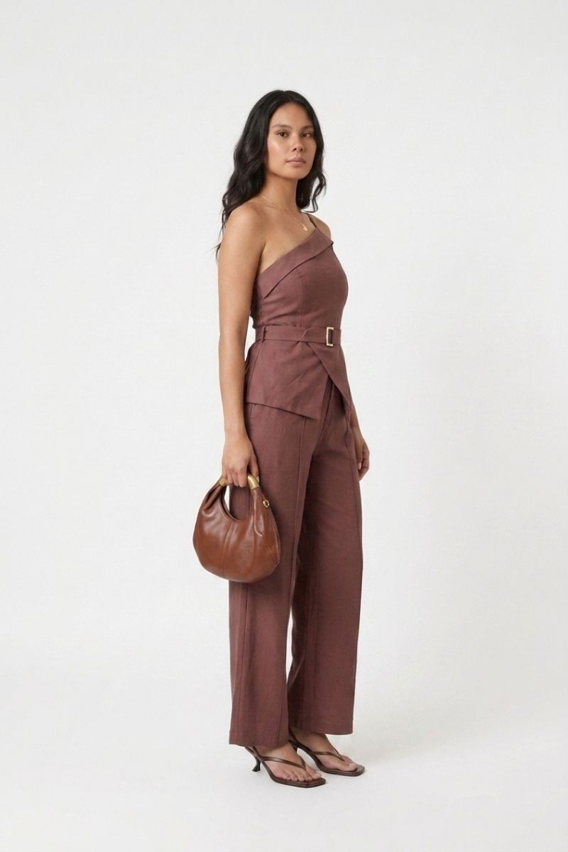 Conjunto Alfaiataria feminino Ombro Só