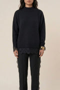 Tricot Renda Mangas