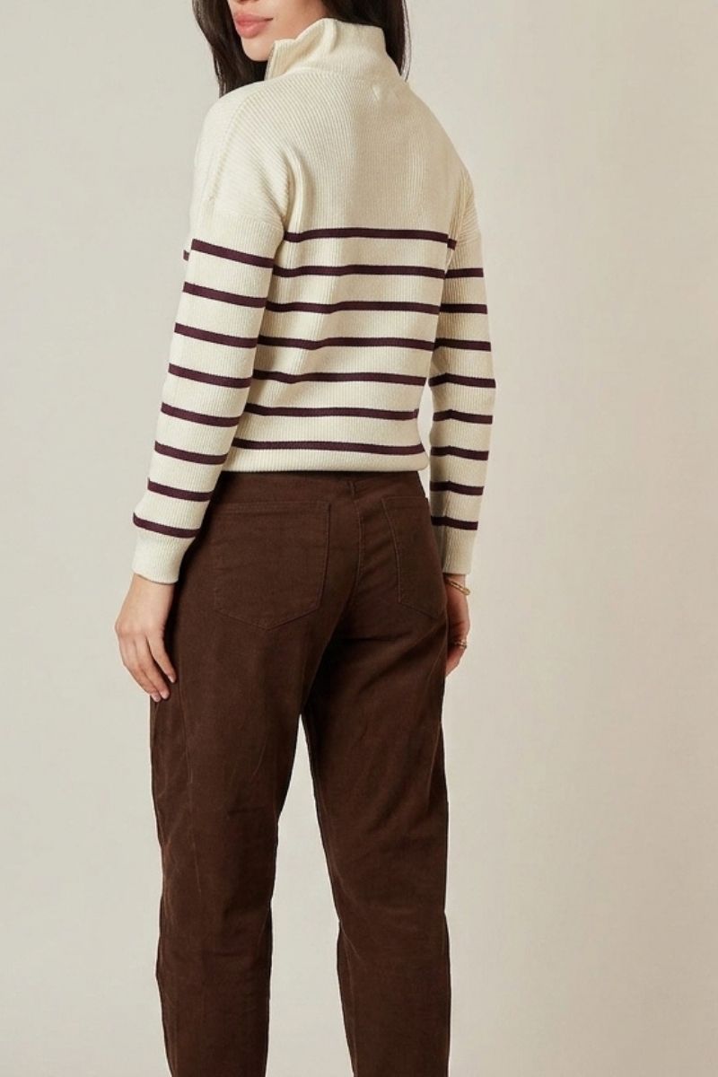 Tricot Duo Color Listrado Small