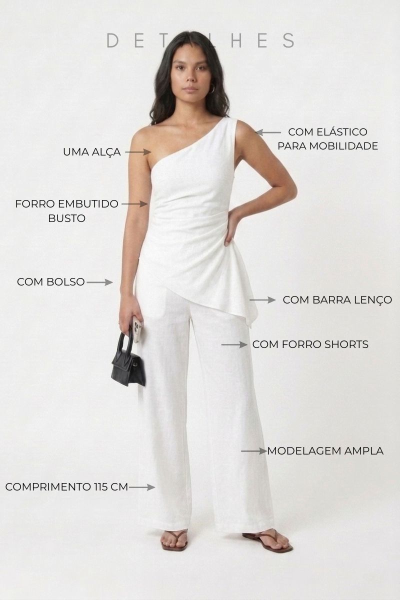 Conjunto Pantalona Basic Linho 2.0