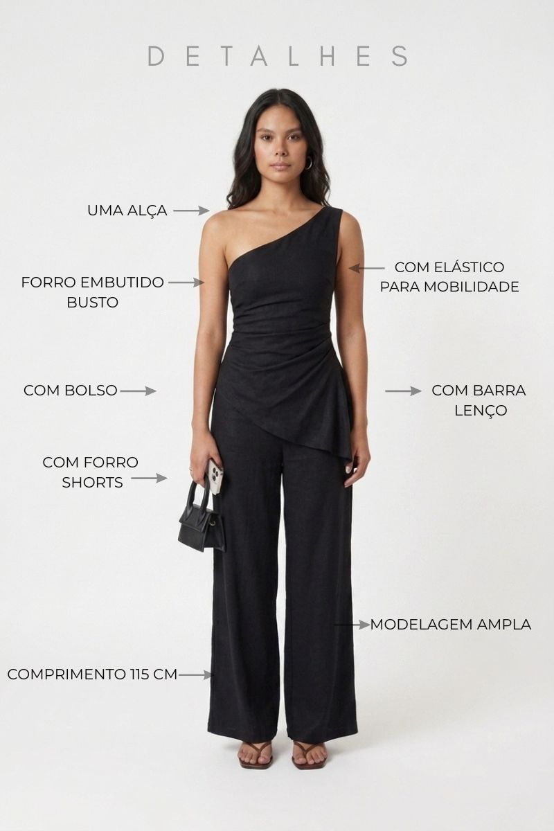 Conjunto Pantalona Basic Linho 2.0
