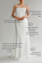 Vestido de festa 4 modelos + cores