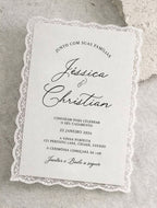 Papelaria Personalizada de Renda