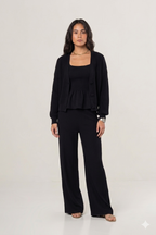 Tricot Cardigan Botões