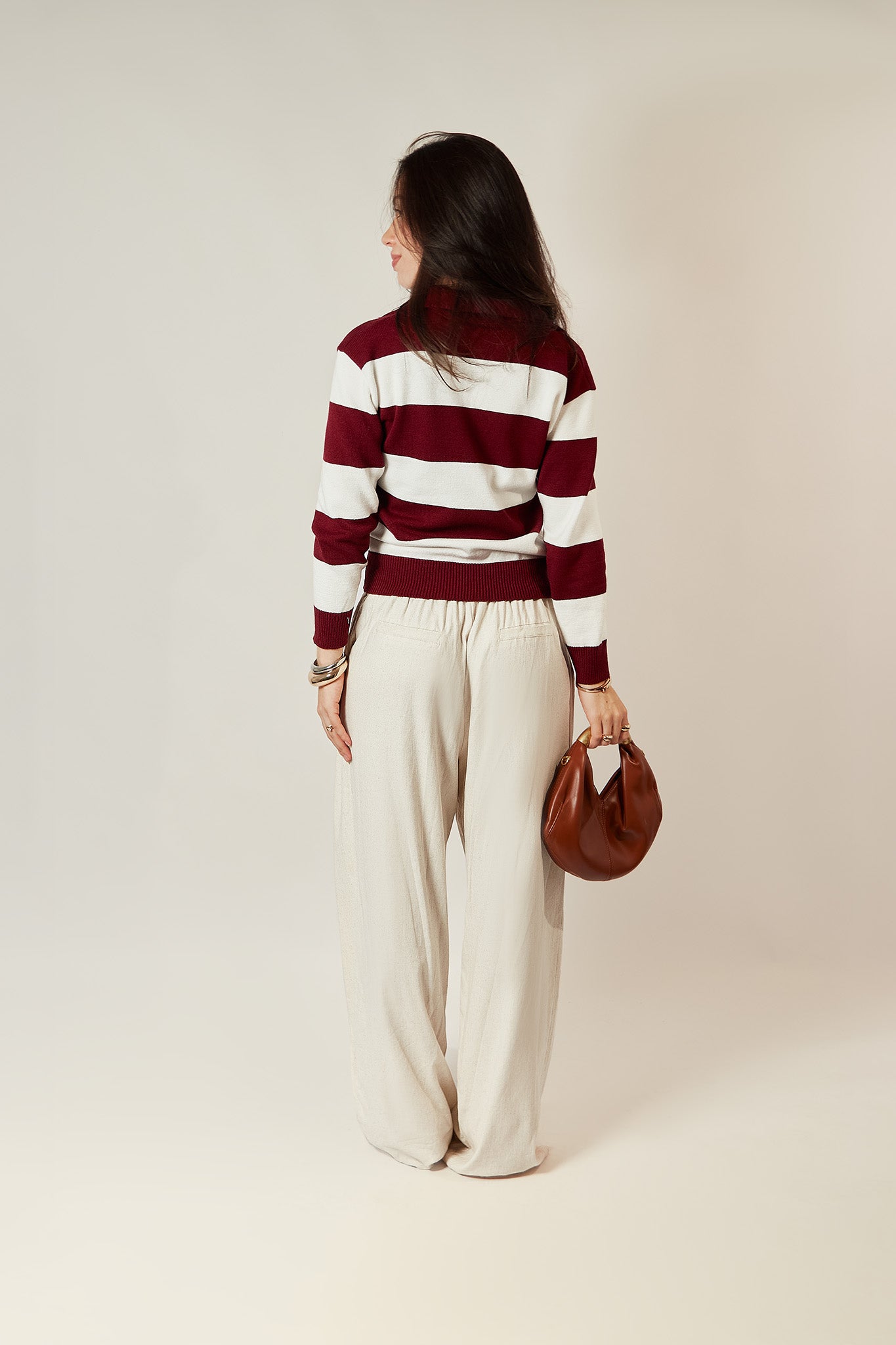 Tricot Duo Color Listrado Big