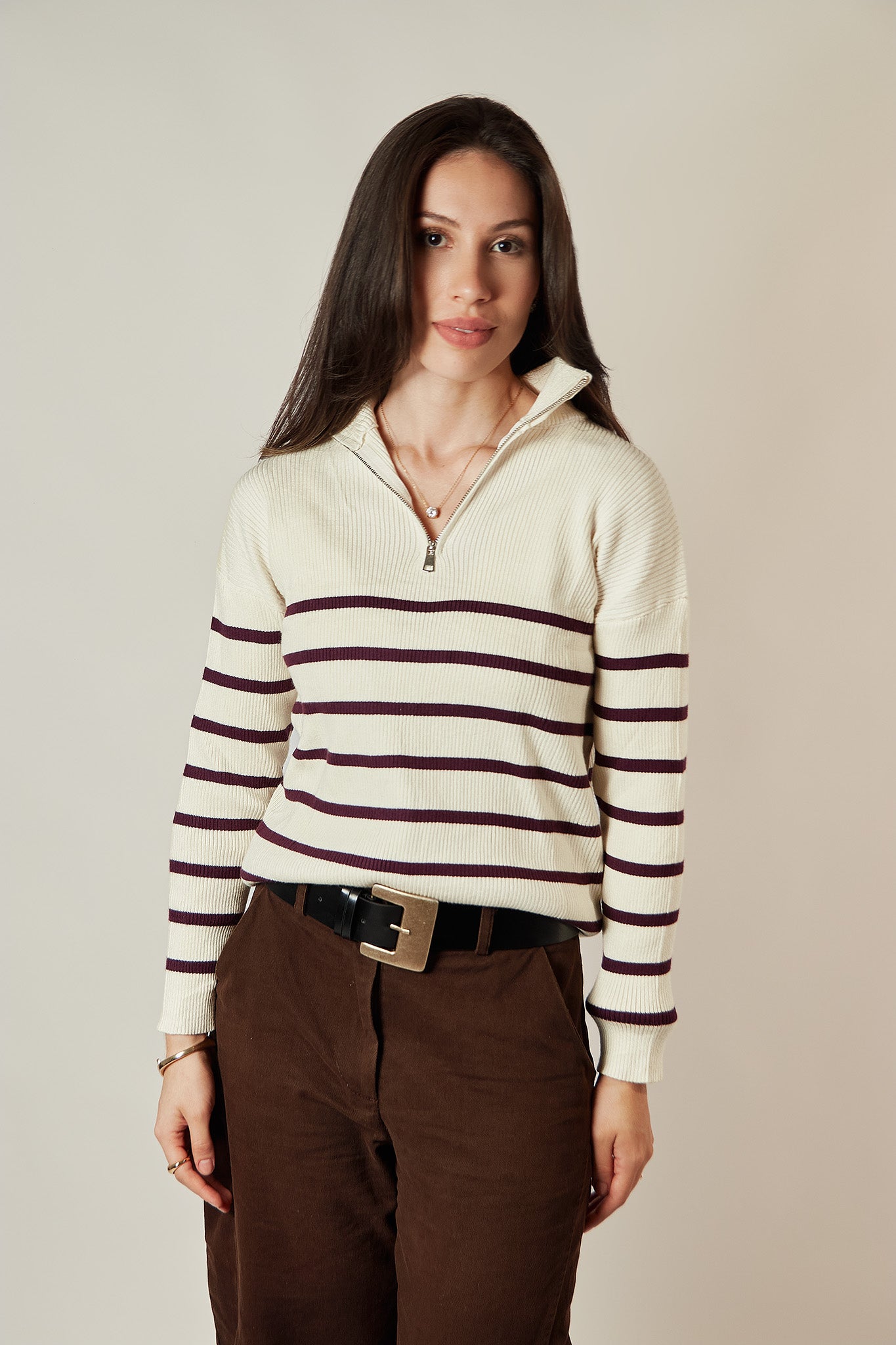Tricot Duo Color Listrado Small