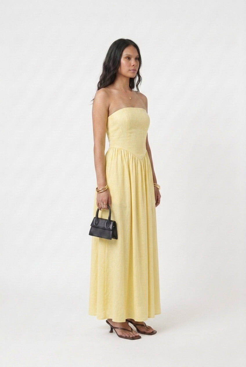 Vestido Midi Clássico Básico