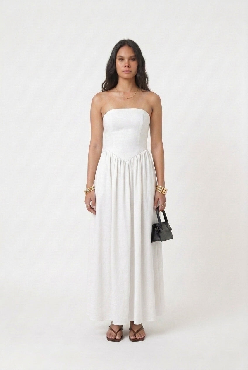 Vestido Midi Clássico Básico