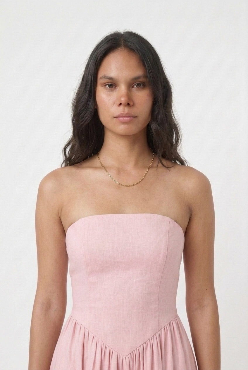 Vestido Midi Clássico Básico