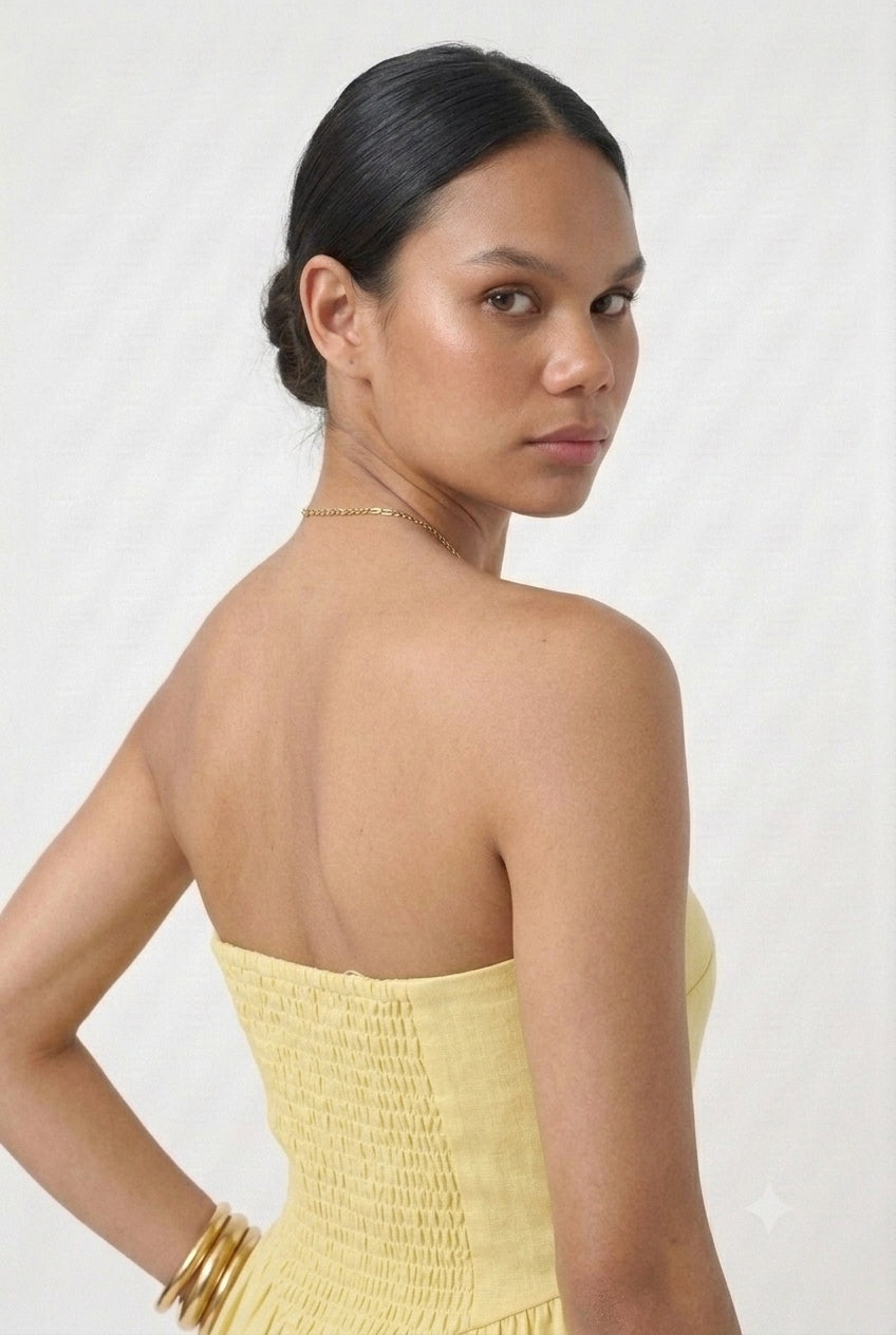 Vestido Midi Clássico Básico