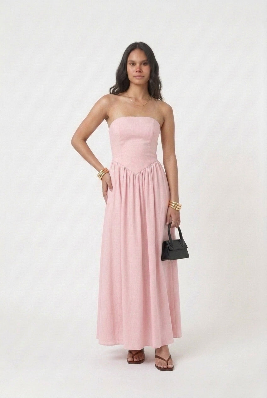 Vestido Midi Clássico Básico