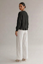 Tricot Cardigan Botões