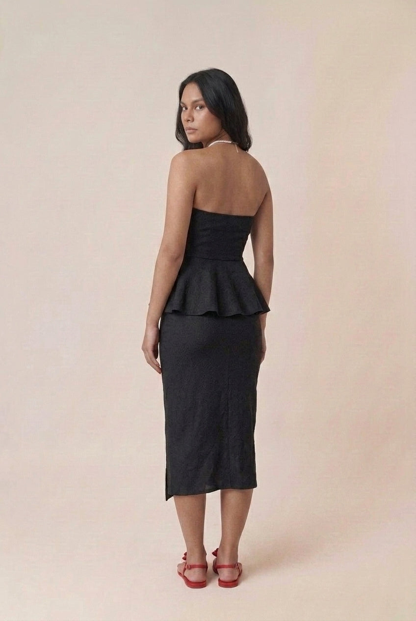 Conjunto Tricot Saia Midi