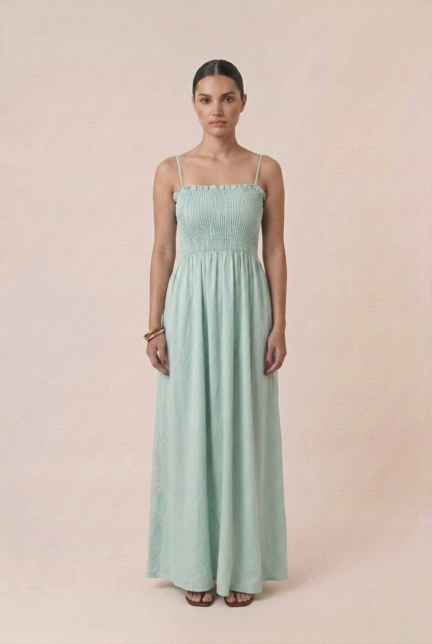 Vestido Longo Aura Tropical
