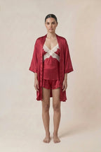 Robe Acetinado Liso