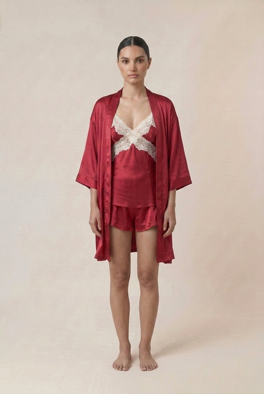Robe Acetinado Liso