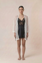 Camisola Renda Acetinada