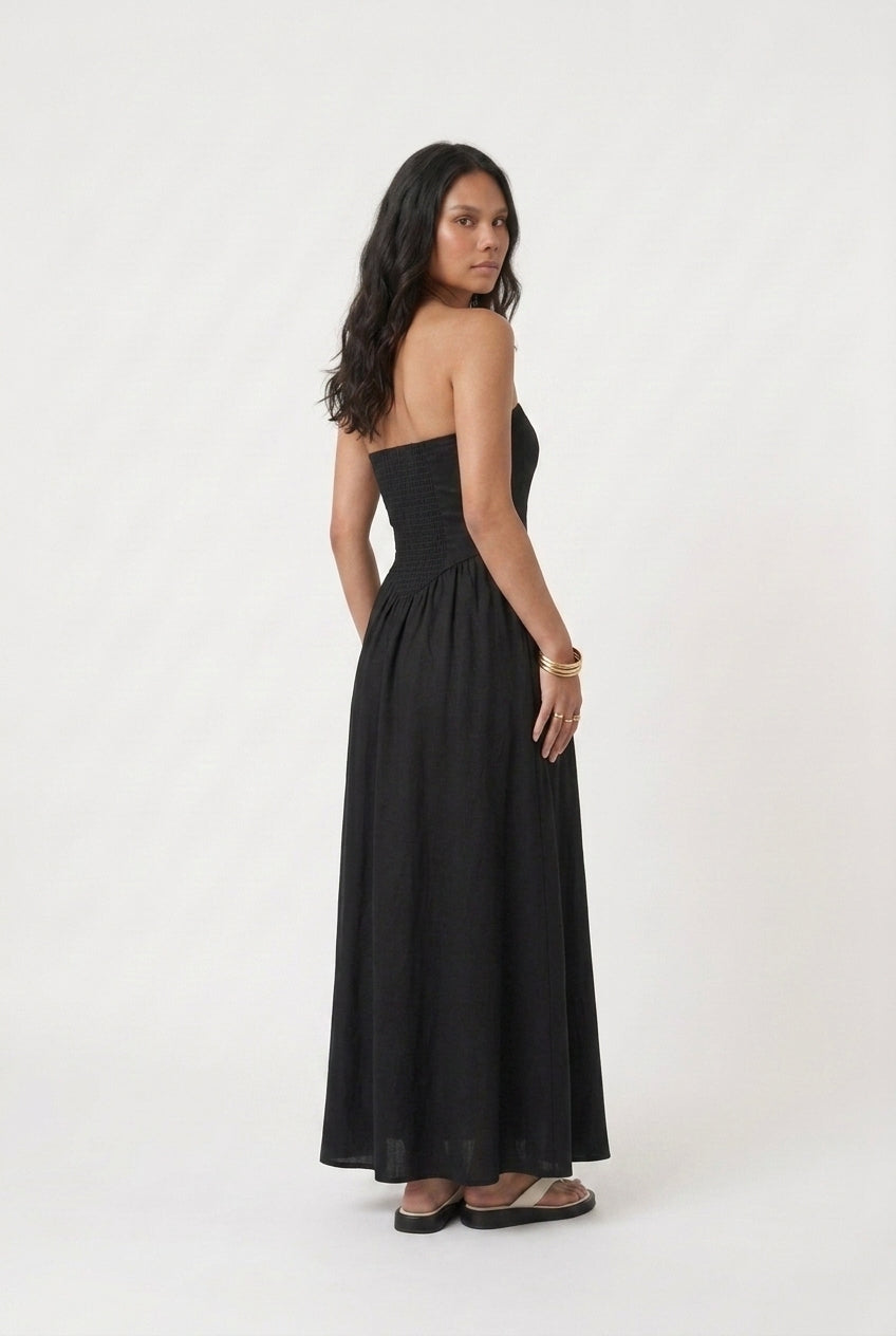 Vestido Midi Clássico Básico