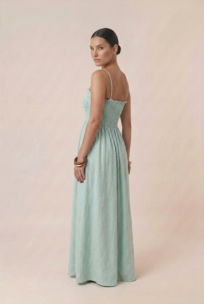 Vestido Longo Aura Tropical