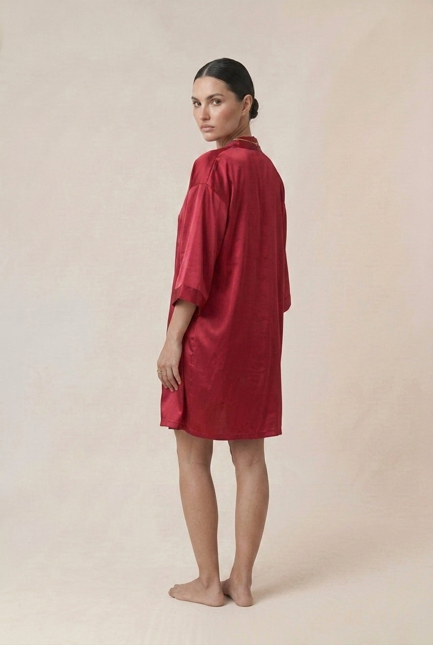 Robe Acetinado Liso