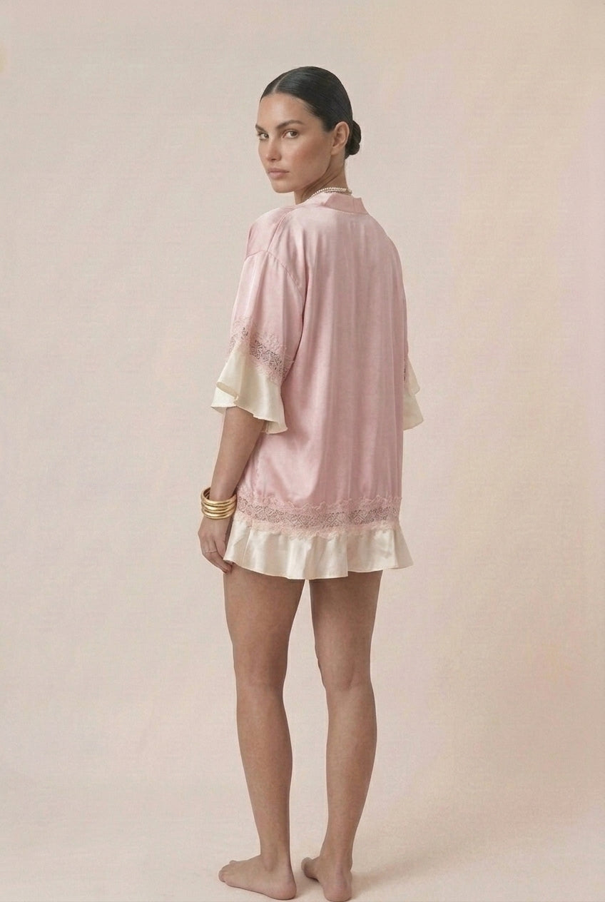 Robe Rendado Acetinado