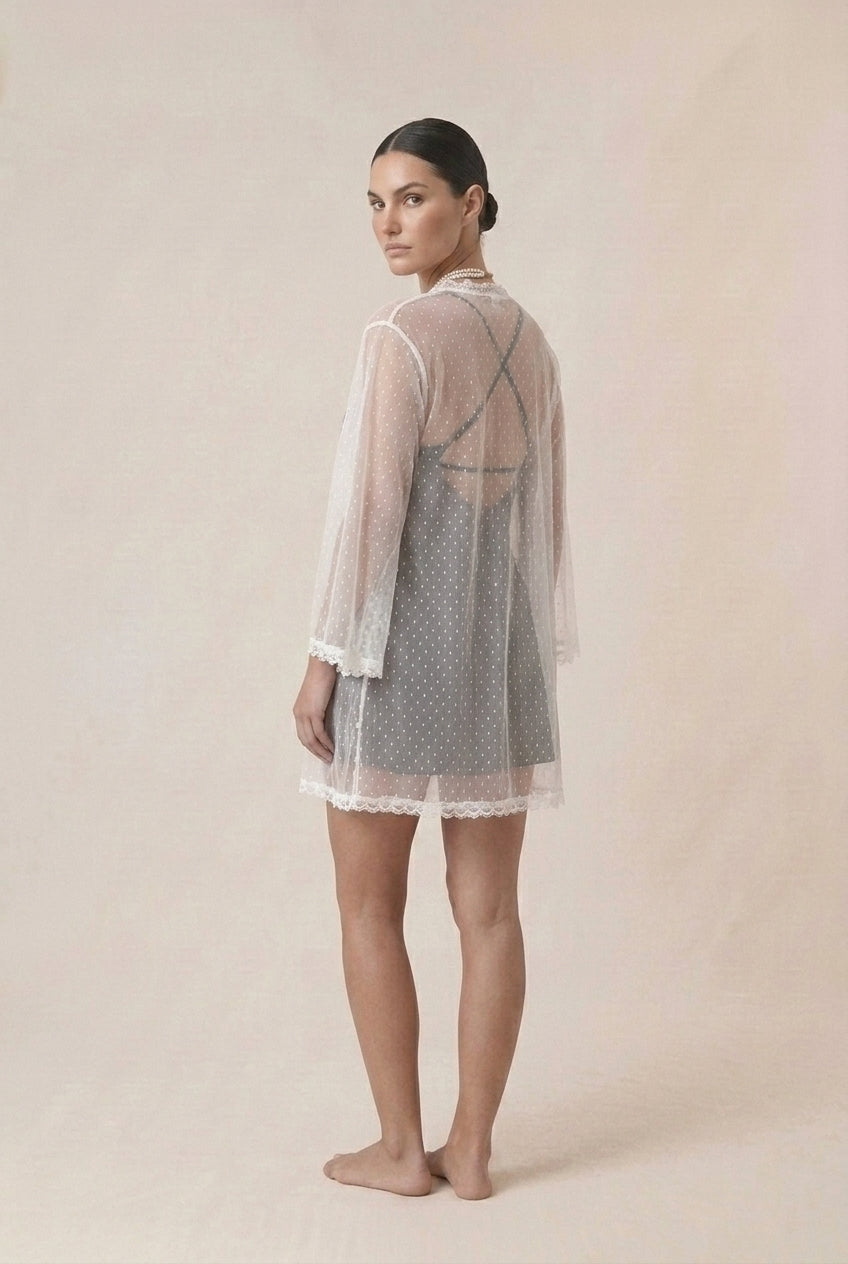 Camisola Renda Acetinada
