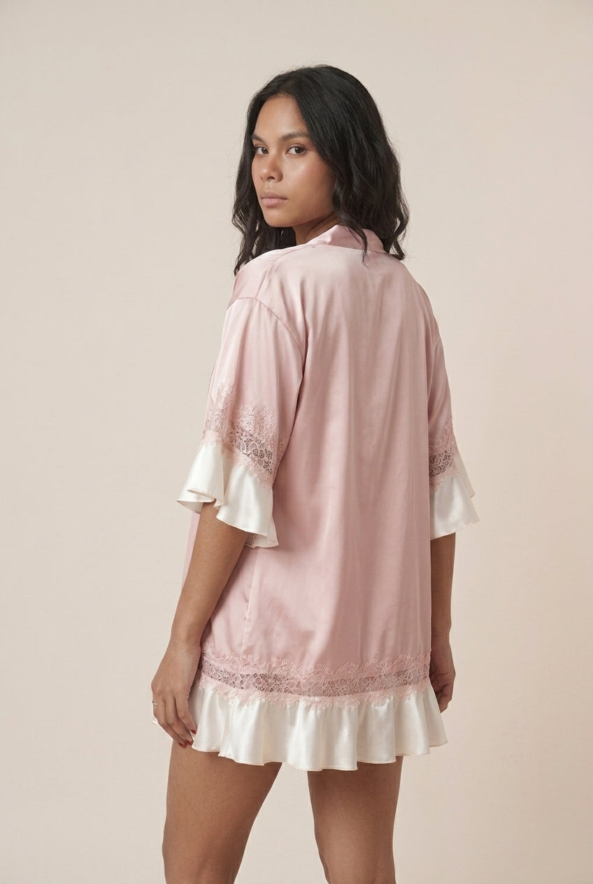 Robe Rendado Acetinado