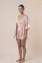 Robe Rendado Acetinado