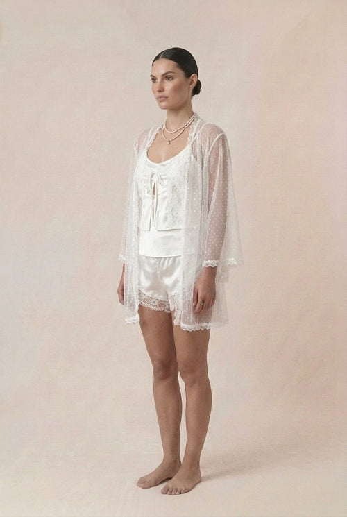 Camisola Renda Acetinada