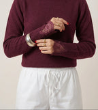 Tricot Renda Mangas