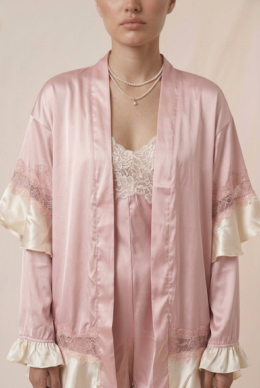 Robe Rendado Acetinado